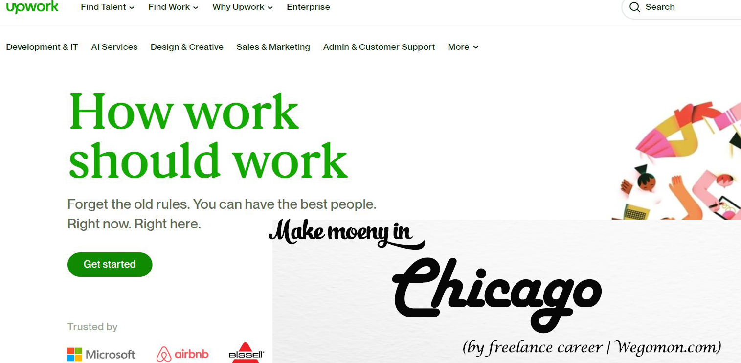 Make money Freelance in Chicago