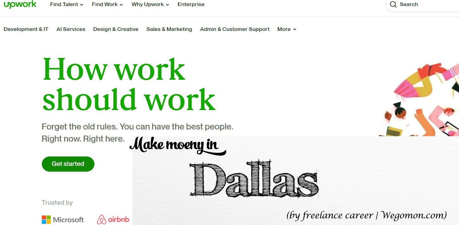 Make money Freelance in Dallas