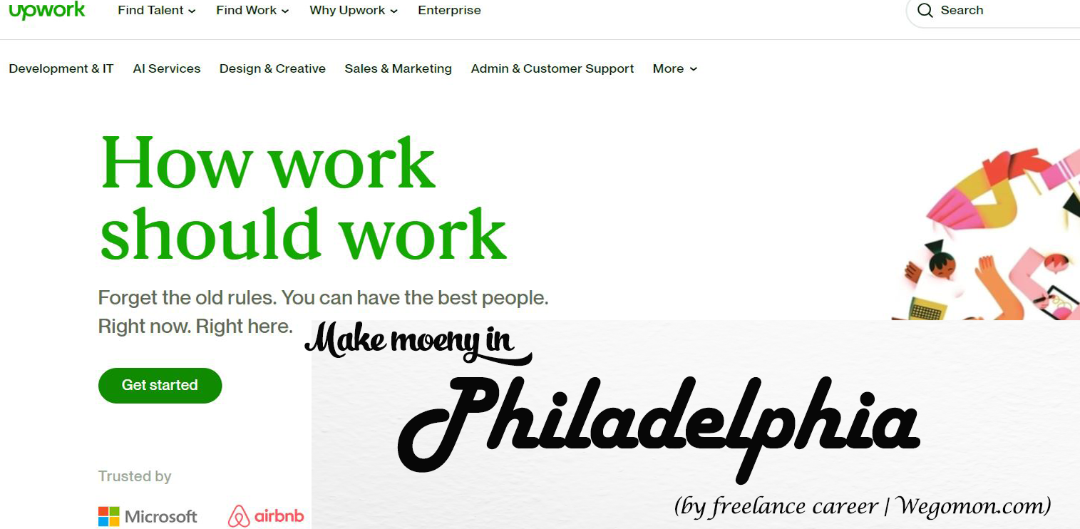Make money Freelance in Philadelphia