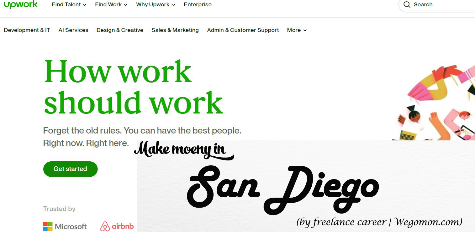 Make money Freelance in San Diego