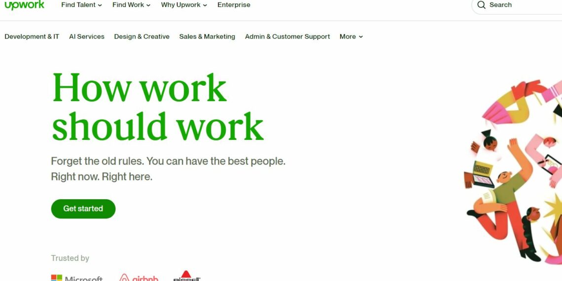 Upwork freelance network