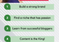 Top 6 tips to become a successful blogger