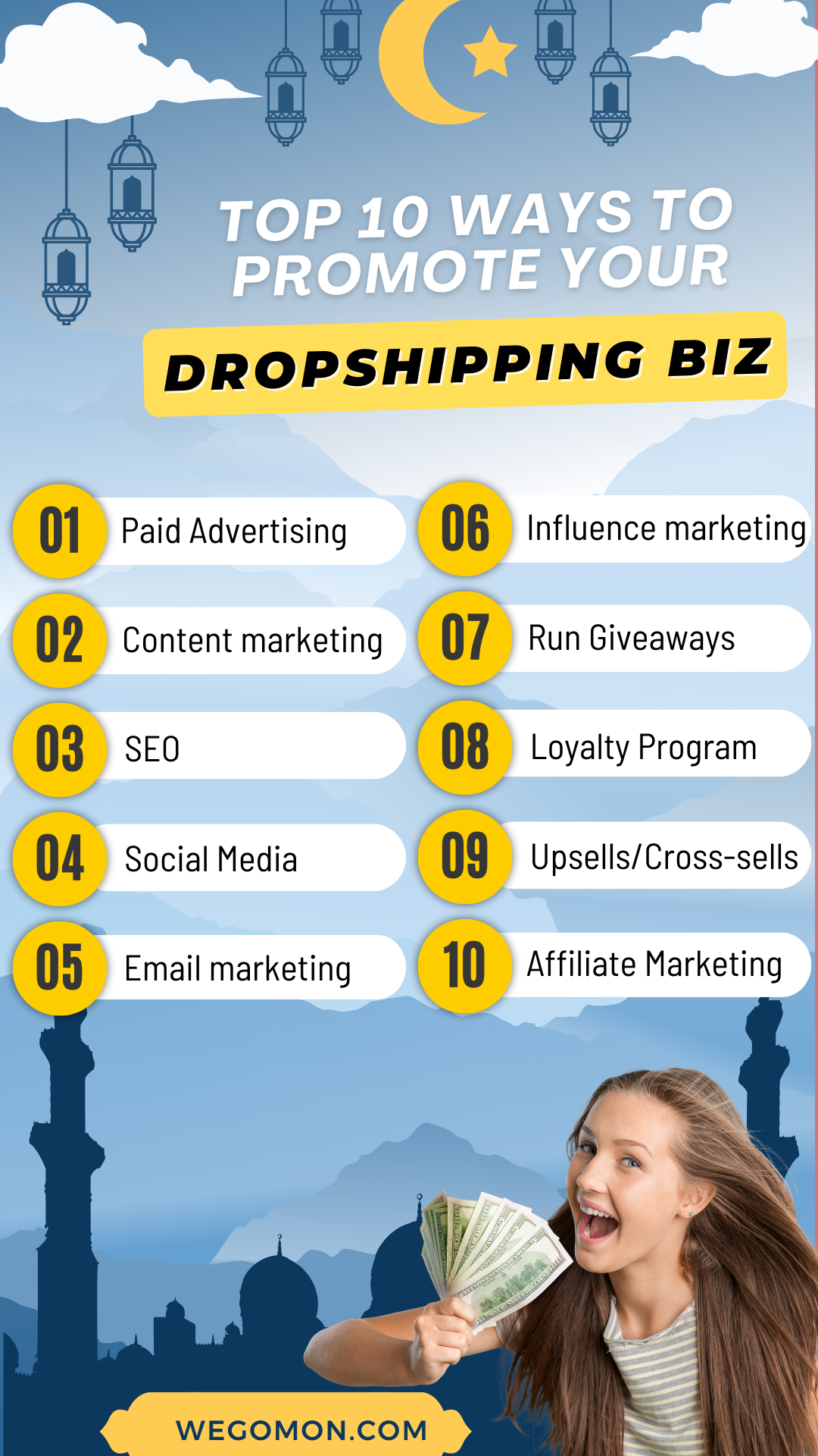 Top 10 ways to promote your dropshipping business