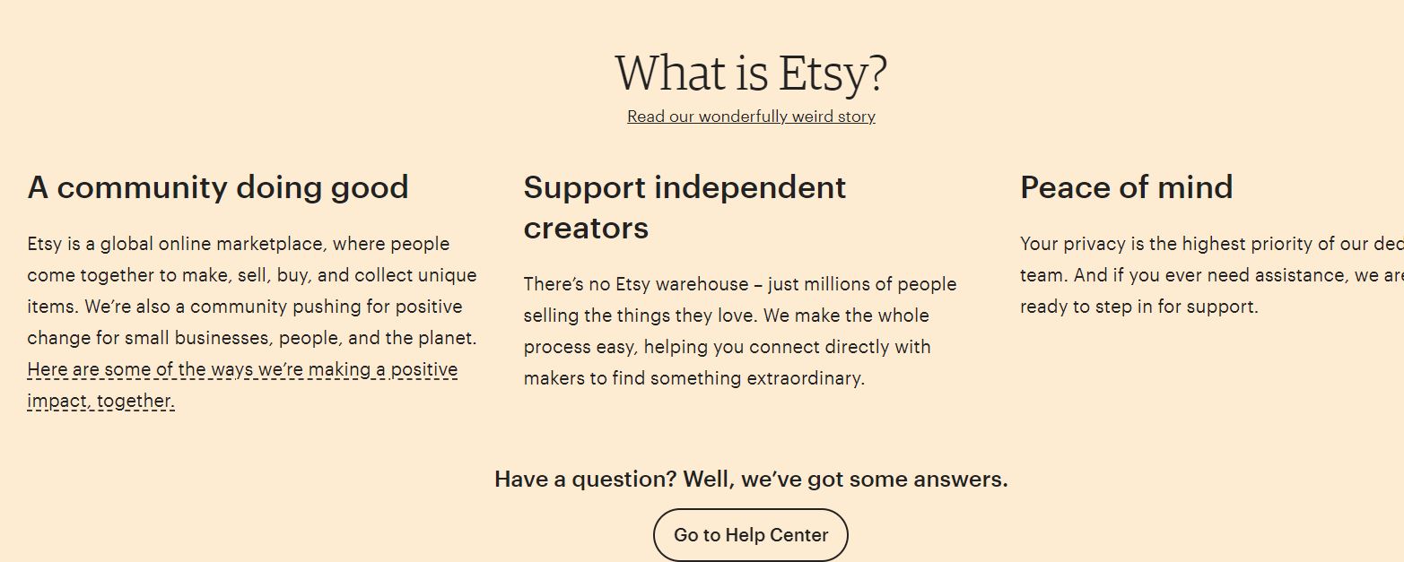 etsy business