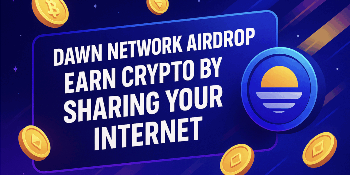 Dawn Network Airdrop: Earn Crypto by Sharing Your Internet